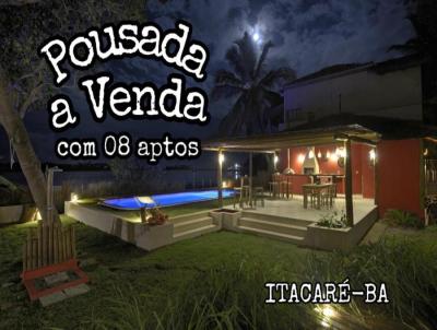 Pousada para Venda, em Itacaré, bairro 5 minutos do cento de itacaré, 8 dormitórios, 2 banheiros, 8 suítes, 7 vagas